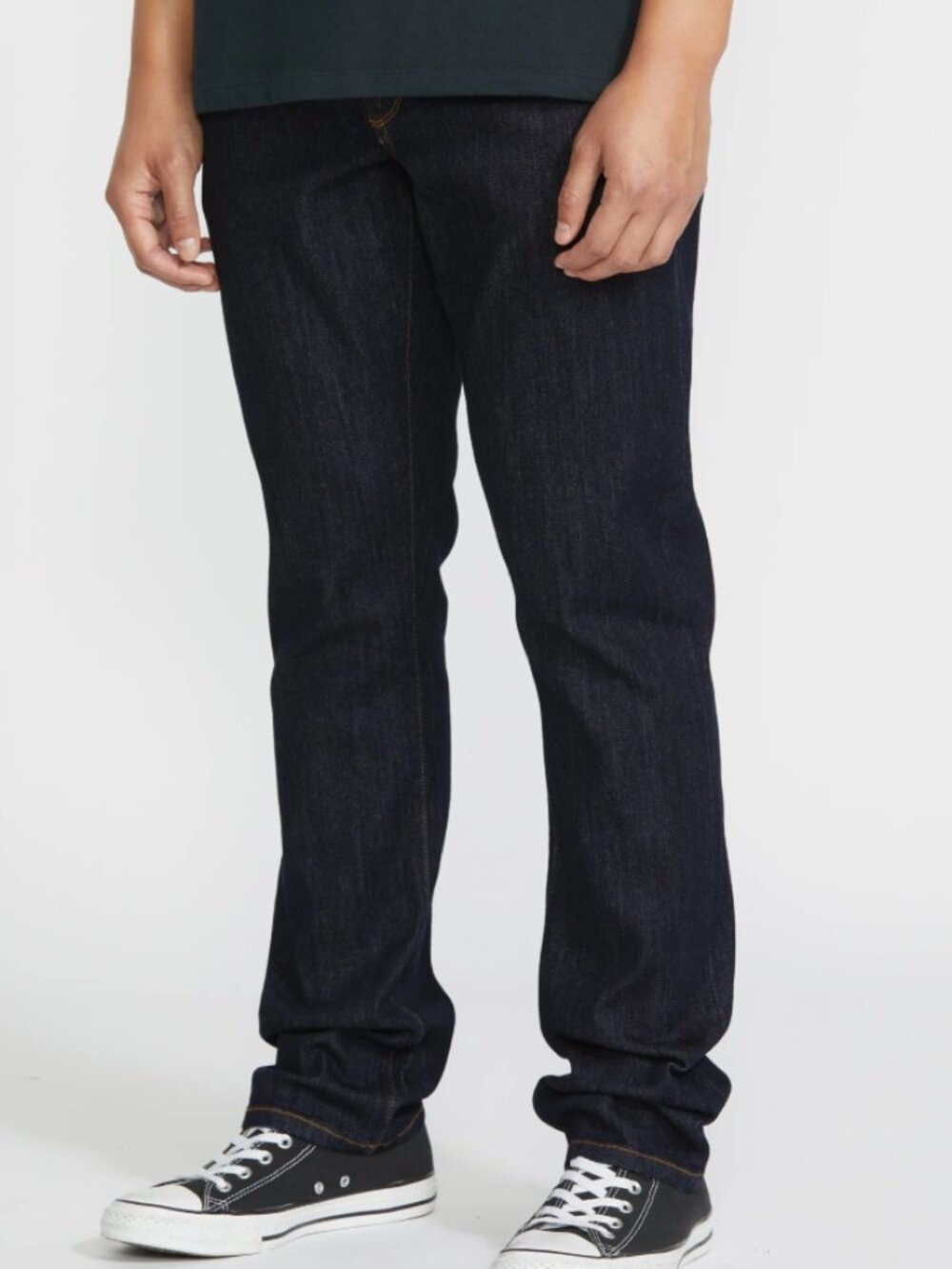 Volcom Vorta Dark Blue Denim Jean Pants